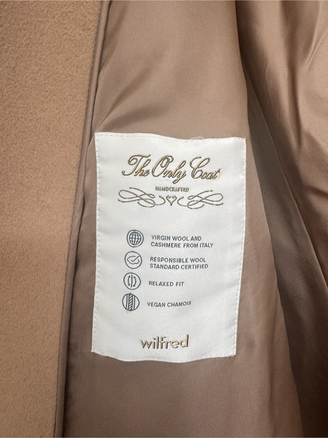 Aritiza Wilfred Wool and Cashmere Coat - photo 4