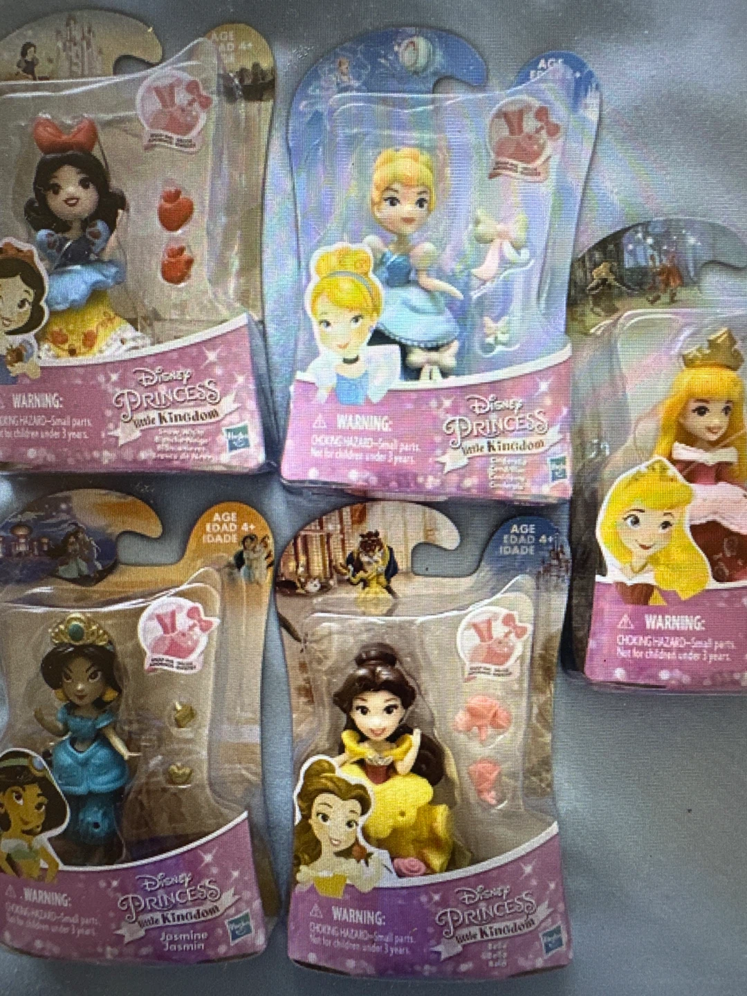 Lot of 5 Disney Princess Little Kingdom Dolls
