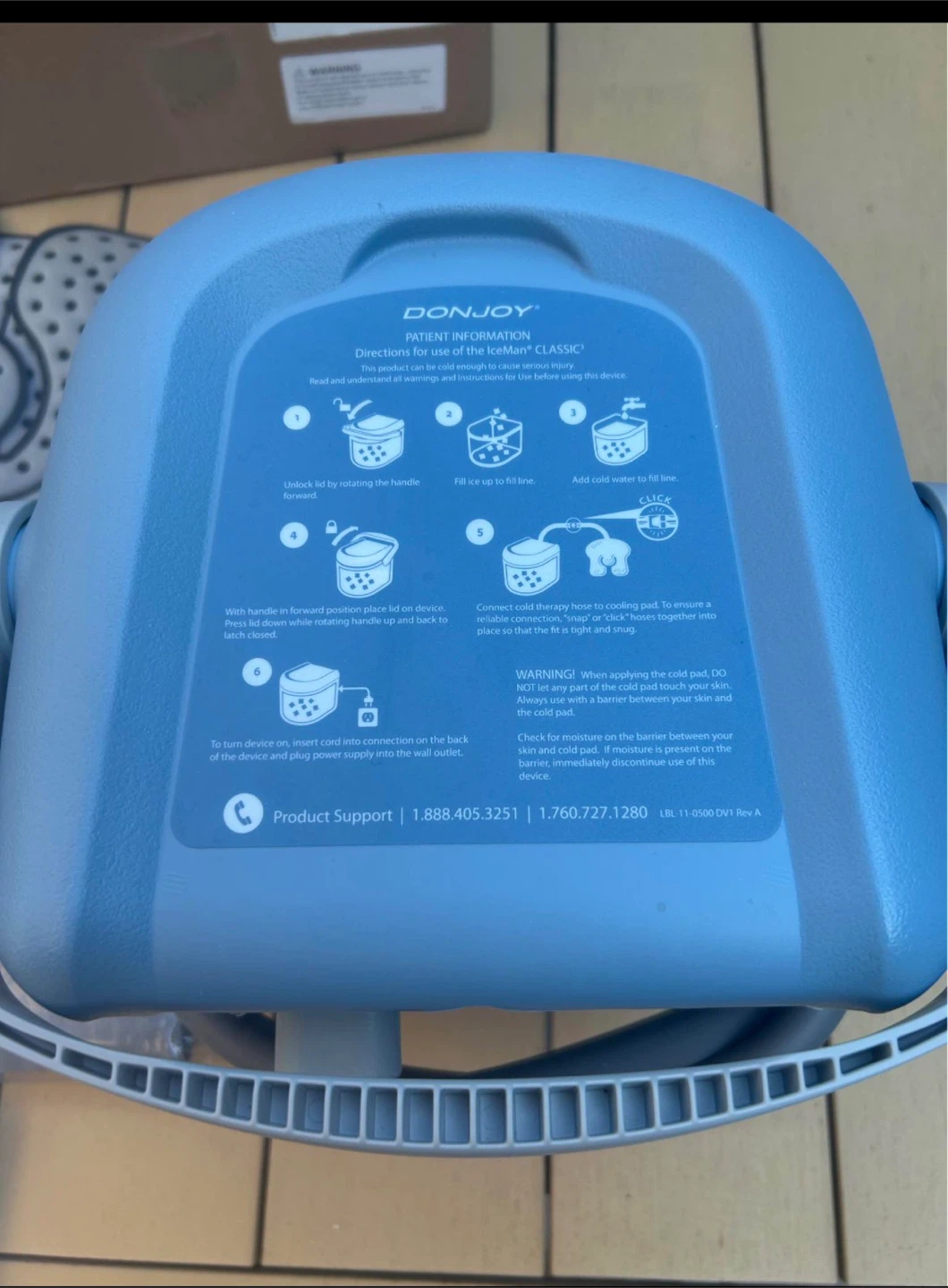 DonJoy Iceman Classic 3 Cold Therapy Unit 🏈 - photo 2
