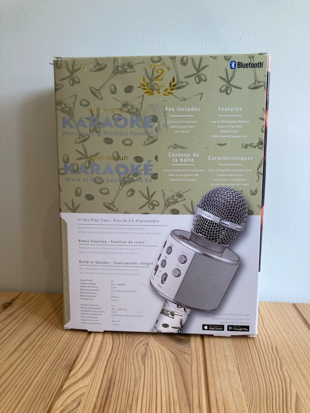 2 Pack All-in-One Karaoke Microphones & Wireless Speakers - photo 3