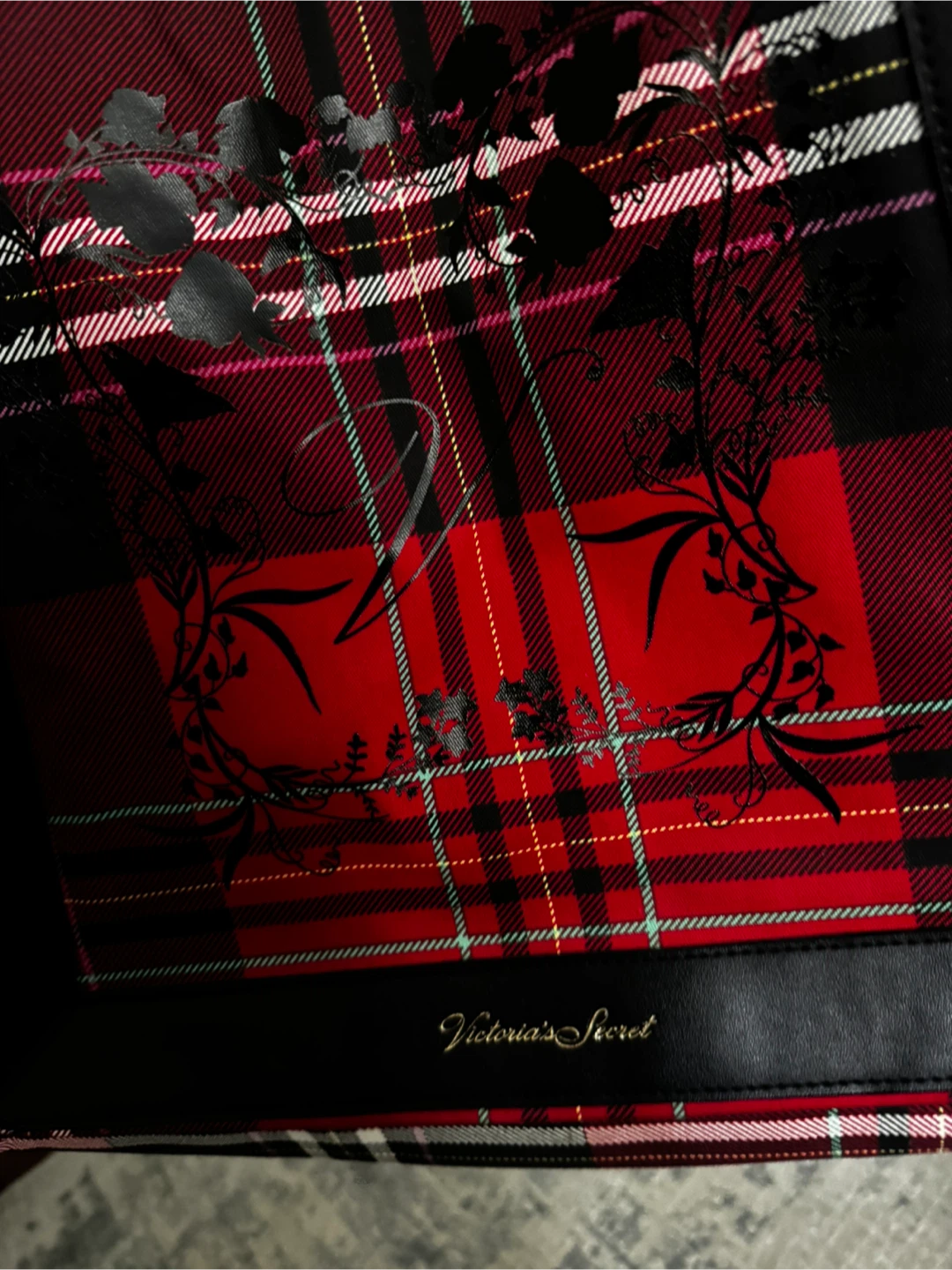 Victoria's Secret Plaid Tote Bag - photo 2