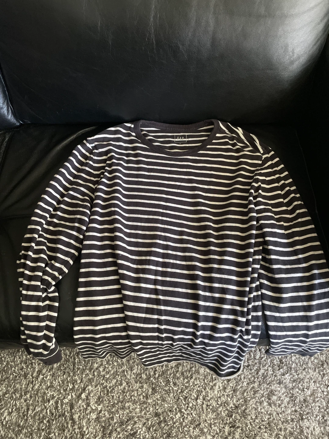🏈Gap Striped Long Sleeve T-Shirt