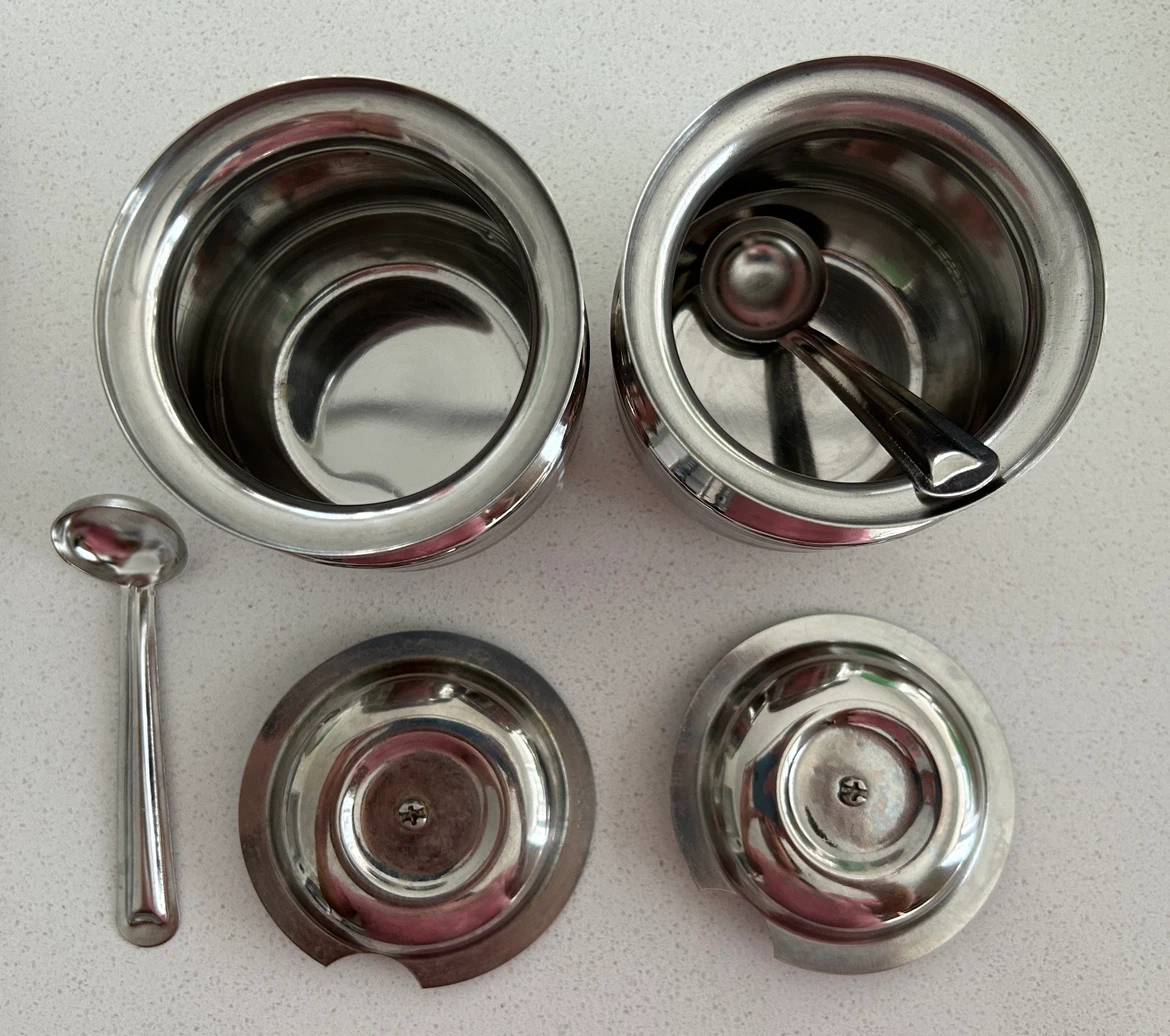 Stainless Steel Condiment Jars - photo 2
