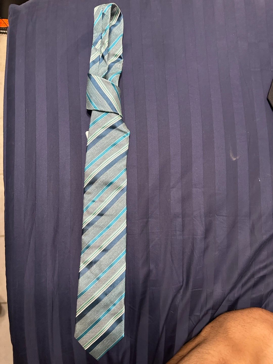 Canali Silk Tie in Turquoise