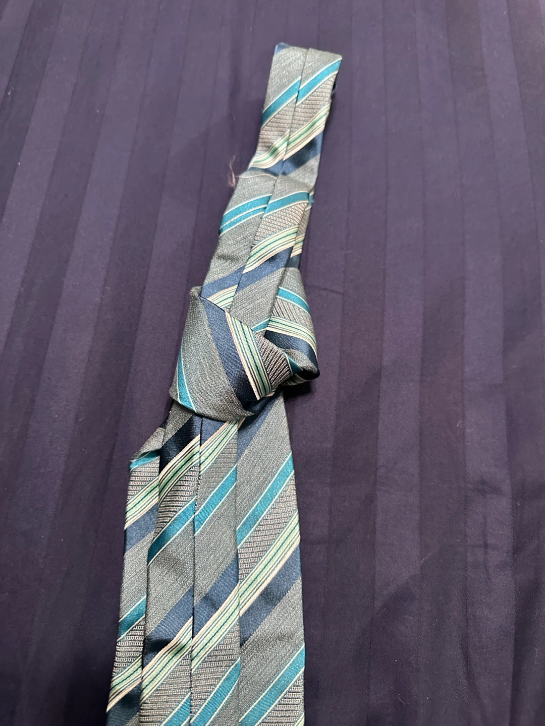 Canali Silk Tie in Turquoise - photo 4
