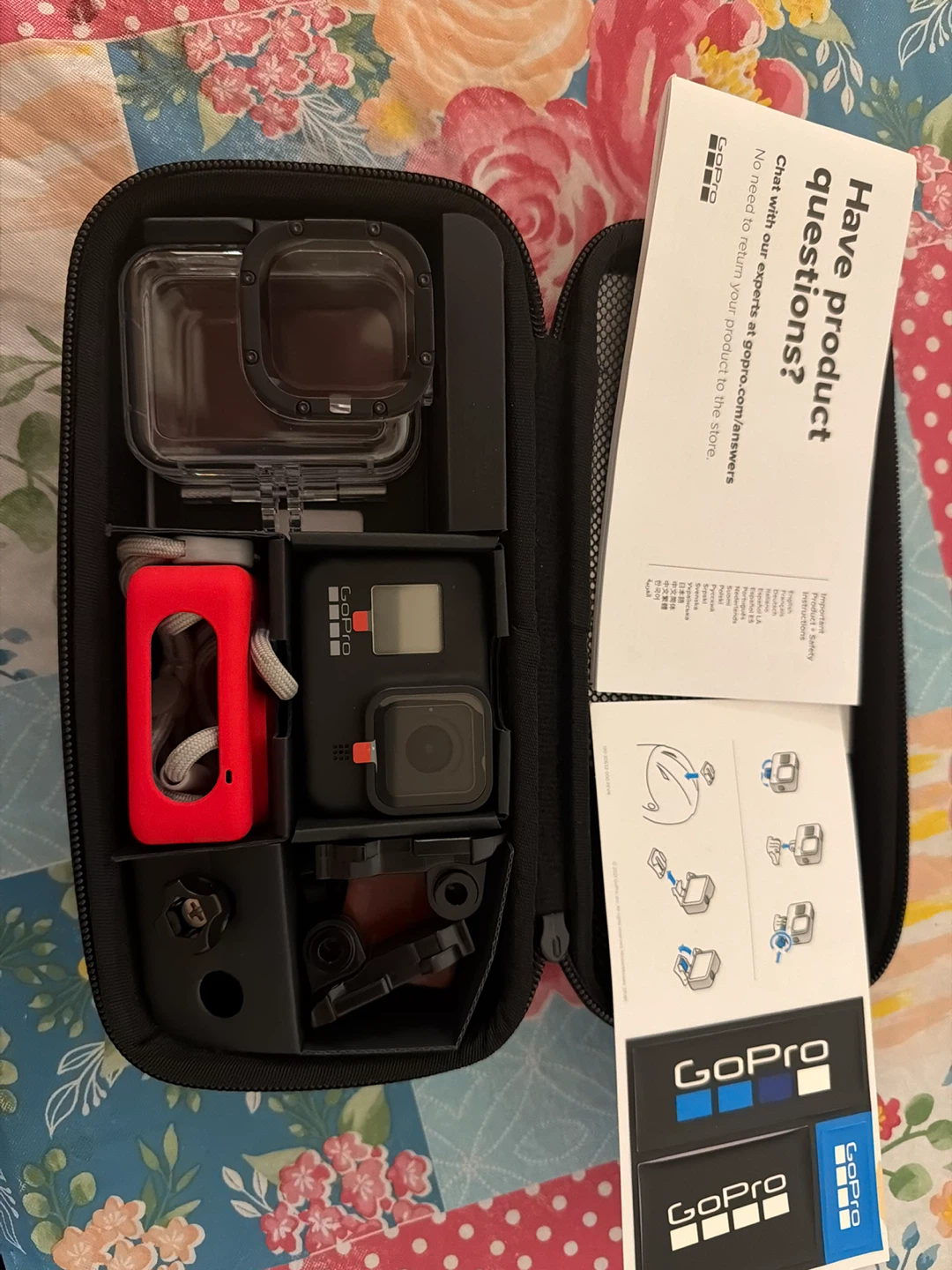 GoPro Camera with Carrying Case and Accessories - photo 2