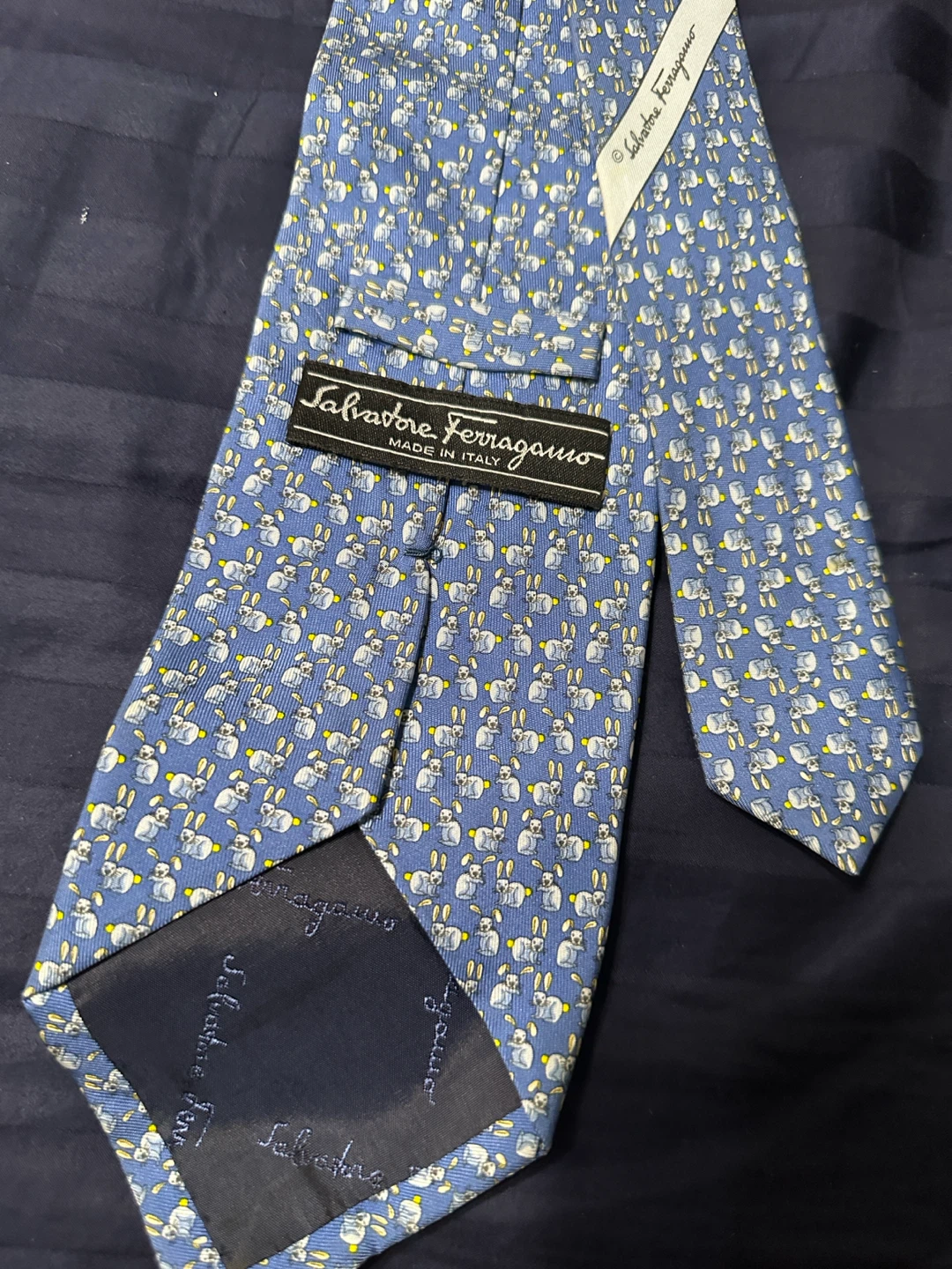 Salvatore Ferragamo Silk Rabbit Tie - photo 3