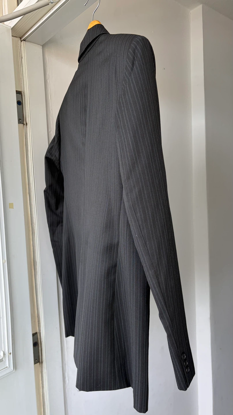 Pinstripe Suit Jacket - photo 2