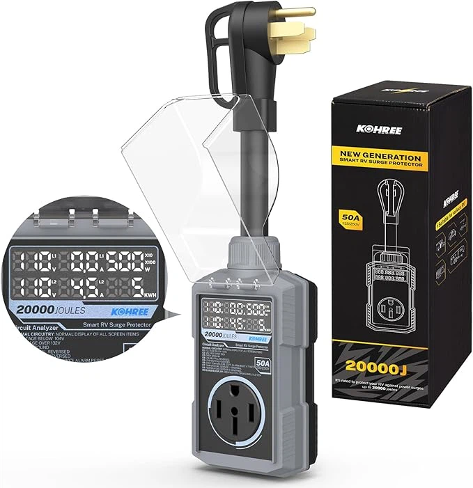 Kohree 50A Smart RV Surge Protector