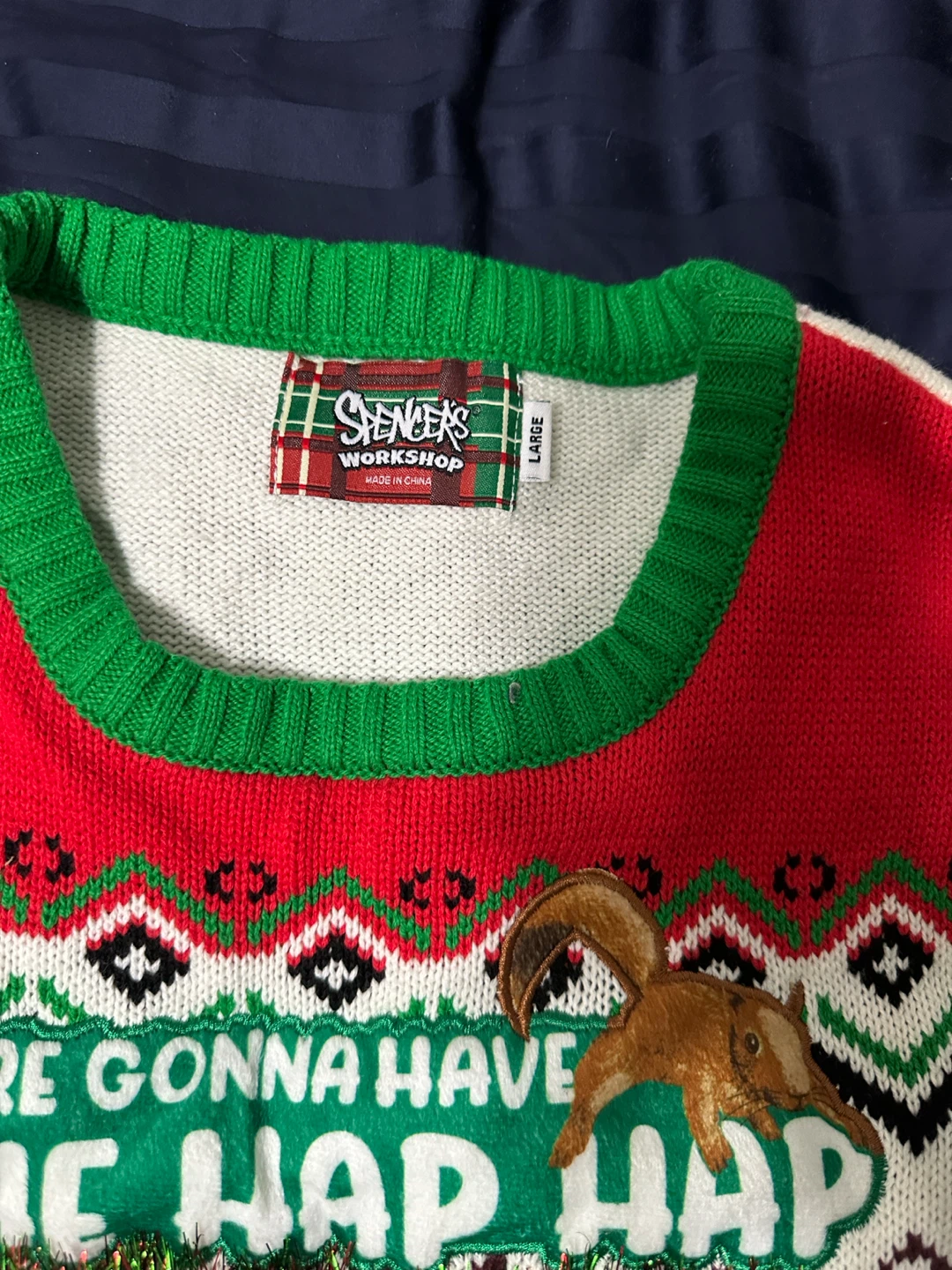 Spencer's Workshop Christmas Sweater Size Large - photo 4
