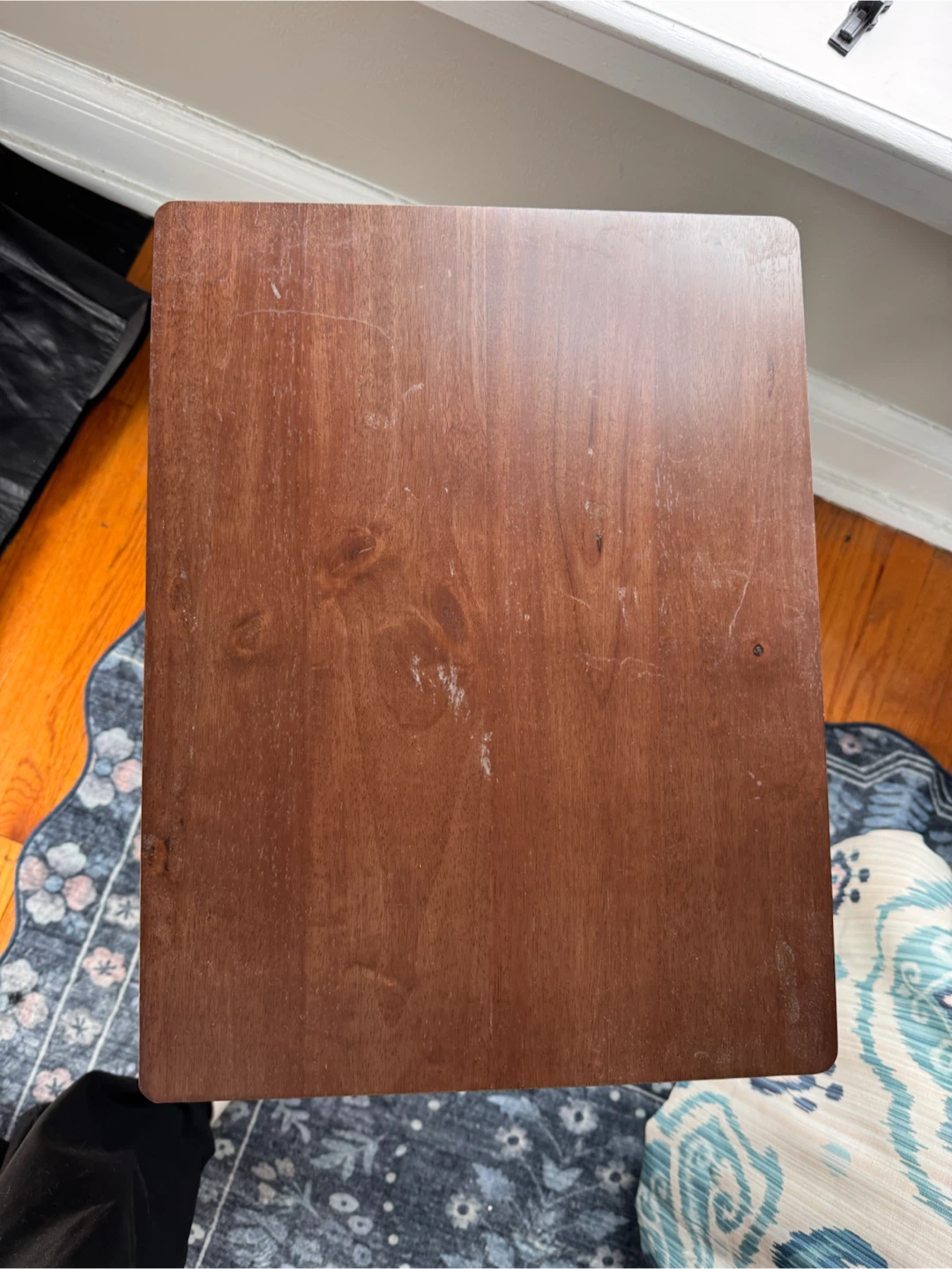 Wooden Folding TV Tray Table - photo 3
