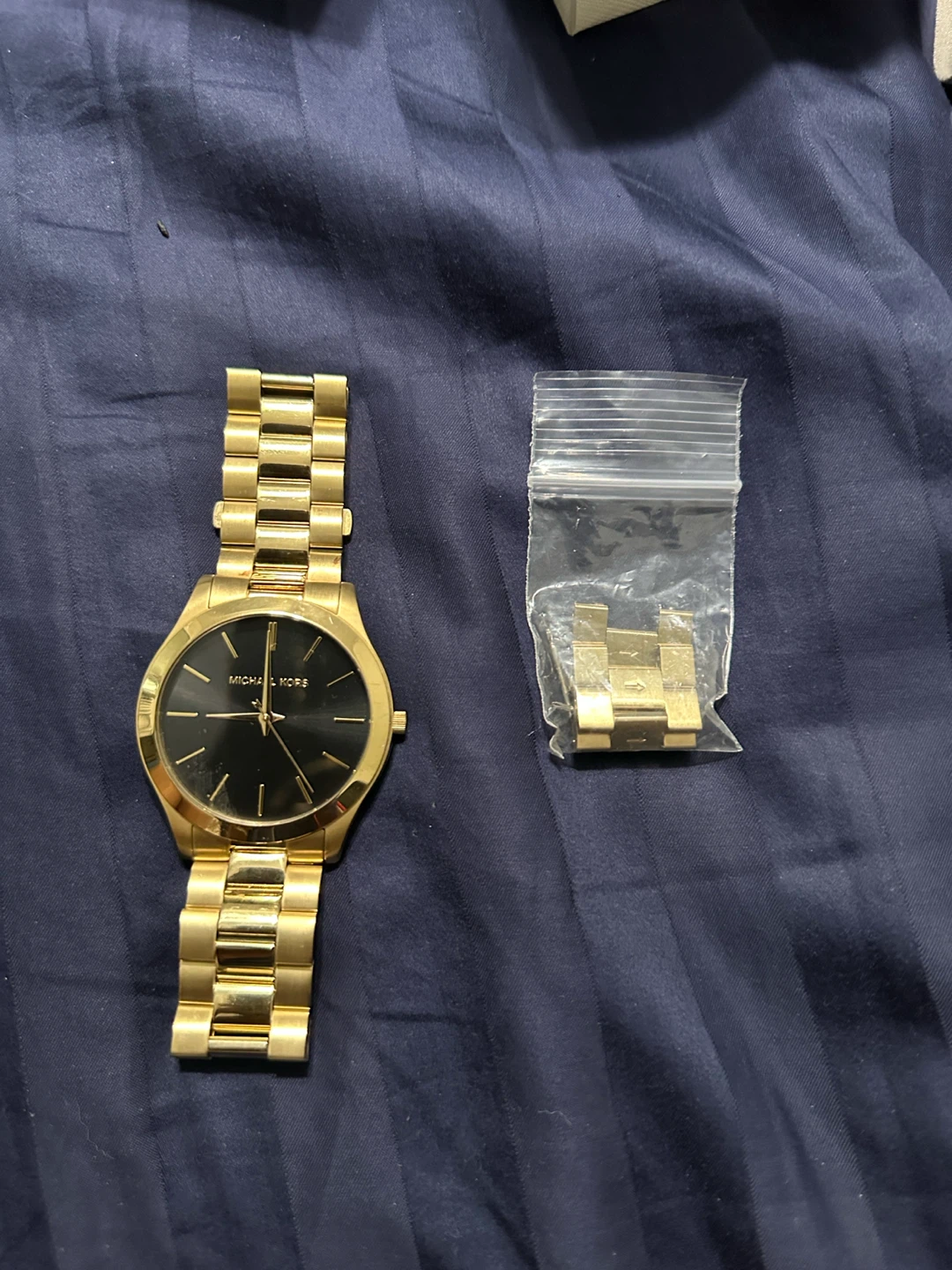 Michael Kors Gold-Tone Watch with Case