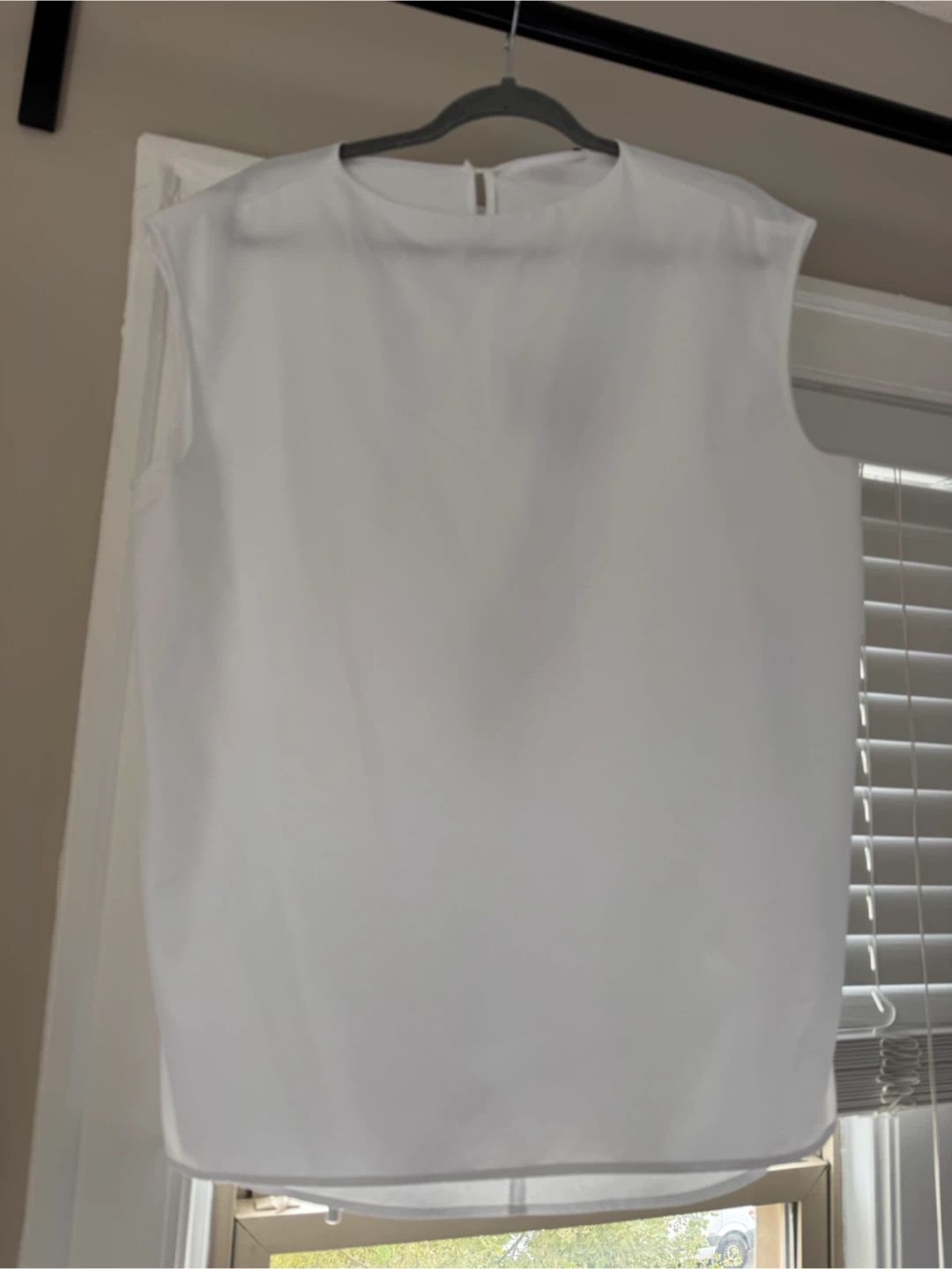 Tibi White Sleeveless Top - photo 2