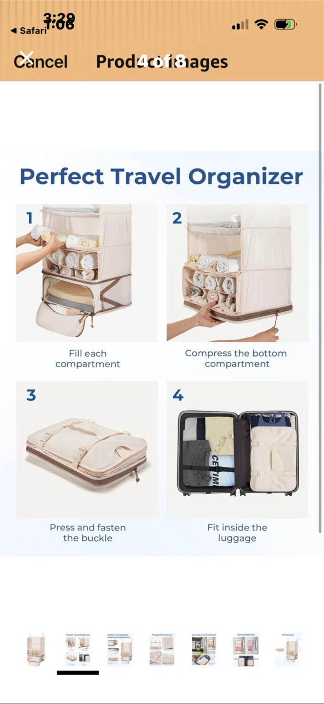 NEW Bagsmart Shelf Organizer - photo 4