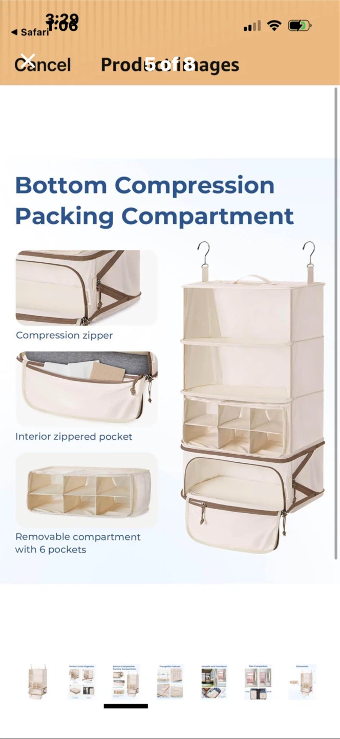 NEW Bagsmart Shelf Organizer - photo 5