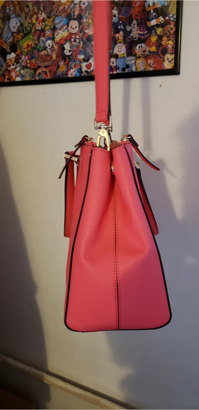 Kate Spade Coral Saffiano Leather Satchel - photo 5