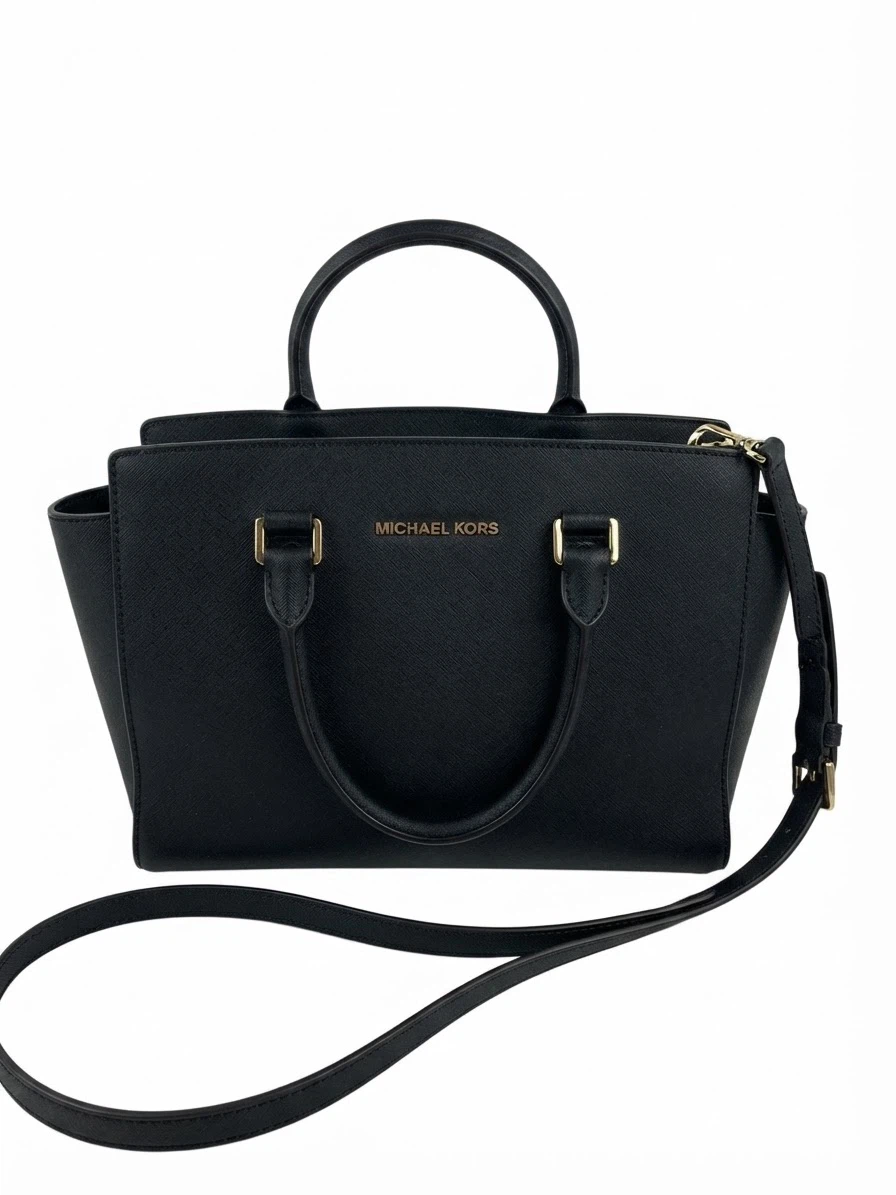 🏈Michael Kors Black Satchel Handbag