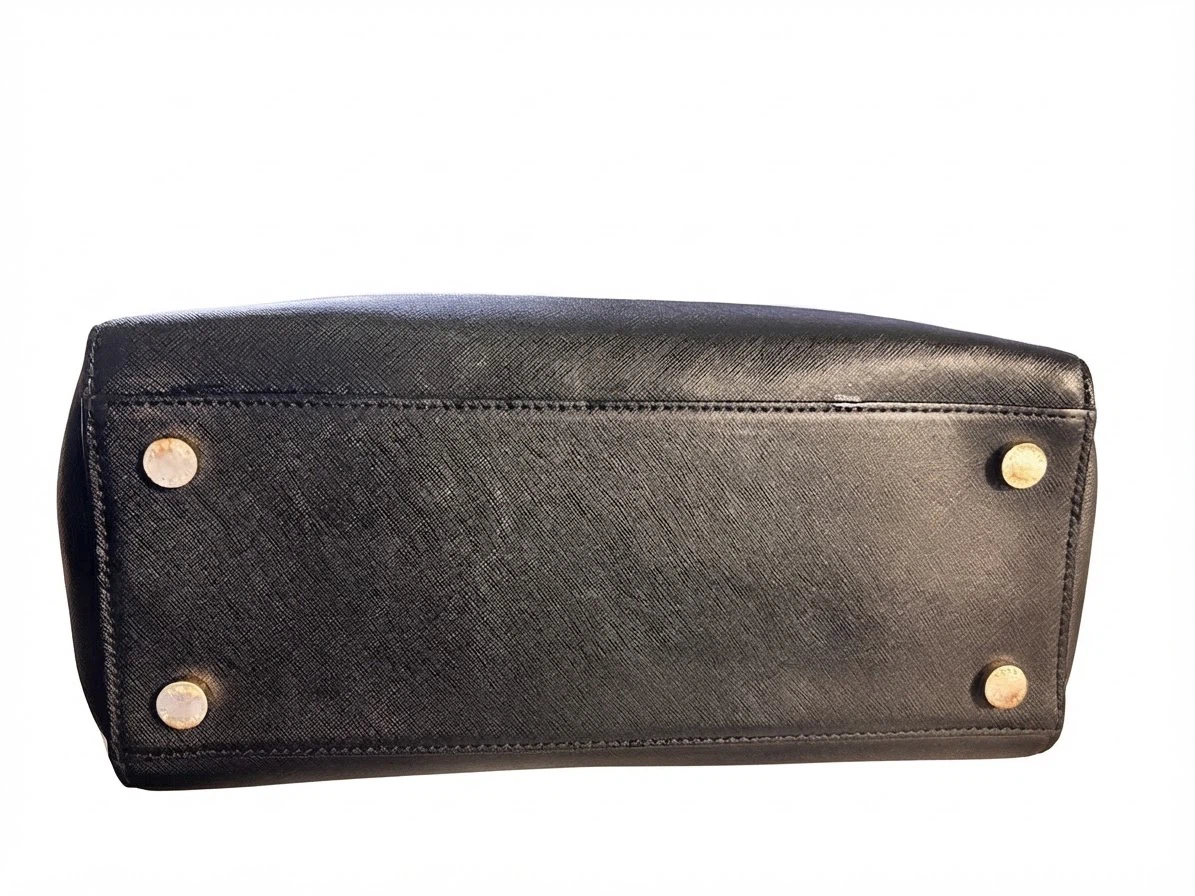 🏈Michael Kors Black Satchel Handbag - photo 3