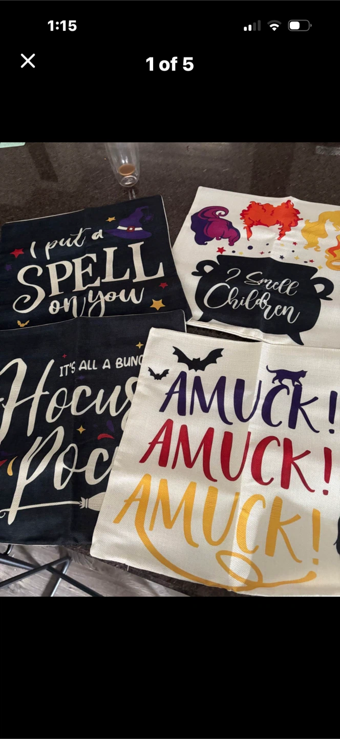 NEW 4 Hocus Pocus Halloween Covers