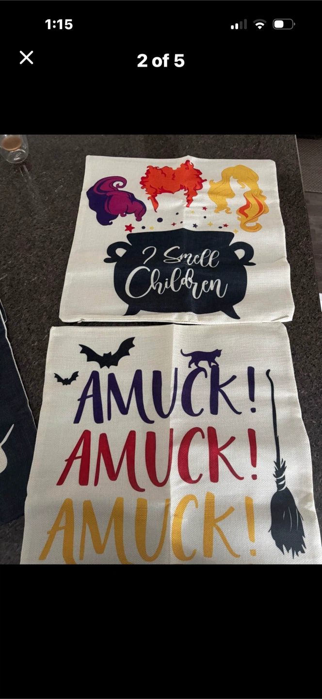 NEW 4 Hocus Pocus Halloween Covers - photo 2