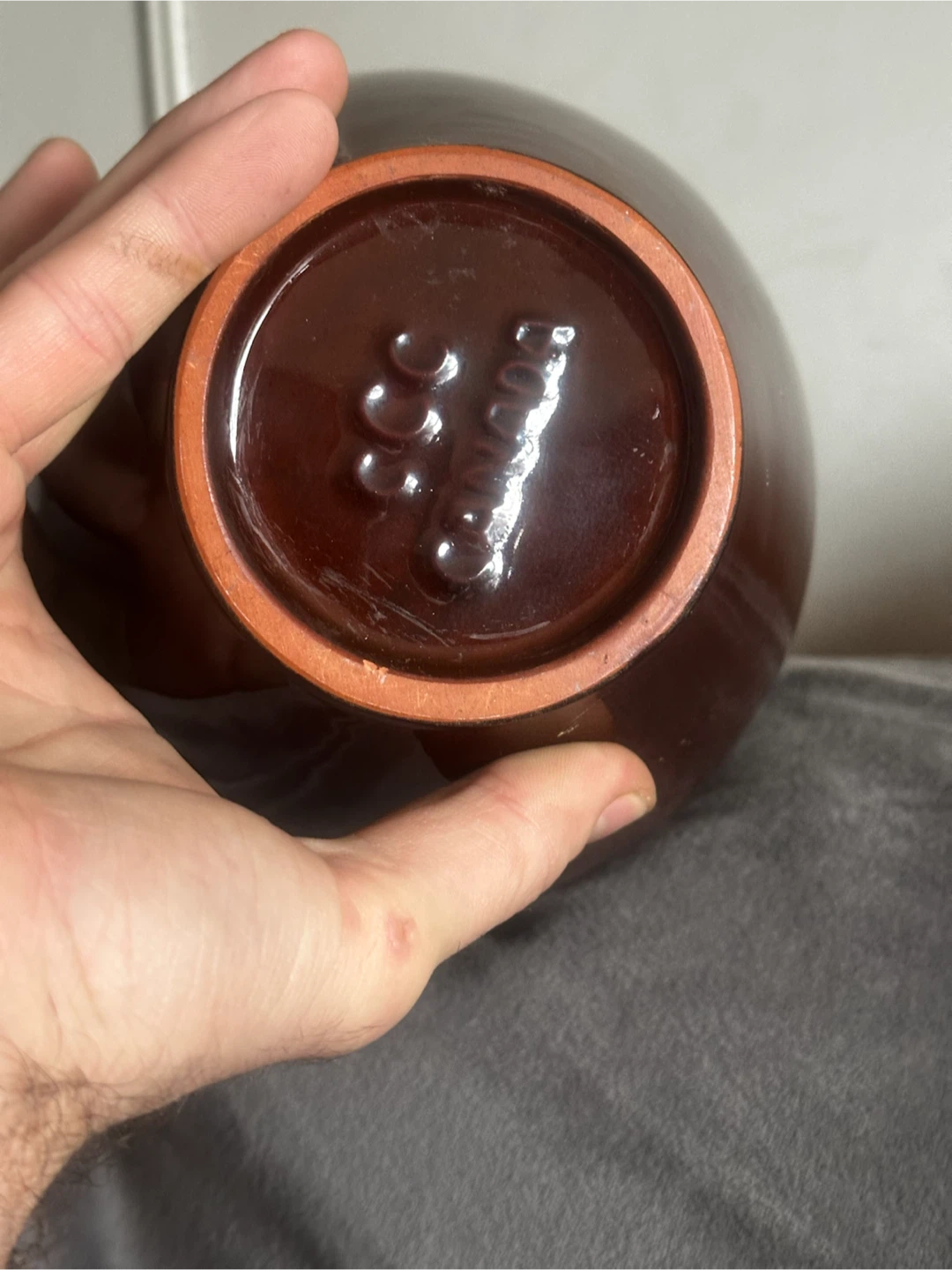 Vintage CCC Canada 15" Drip Glaze Vase - photo 5