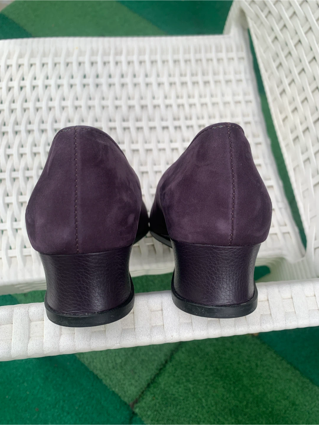 Arche Purple Suede Wedge Heels - photo 3