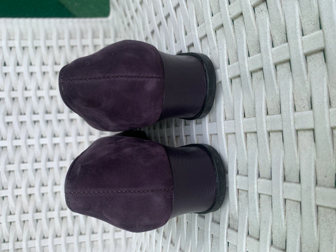 Arche Purple Suede Wedge Heels - photo 5