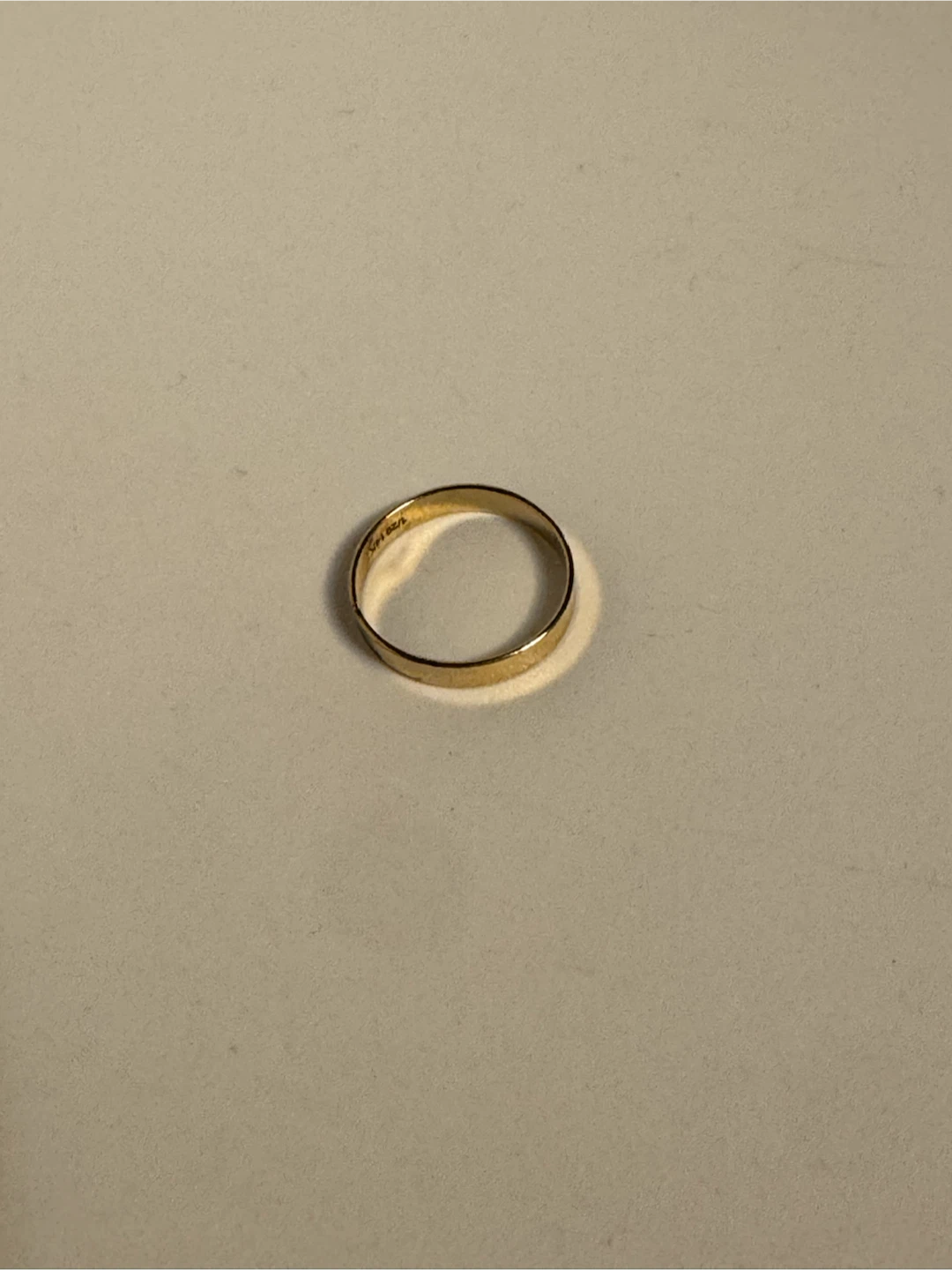 Bague plaquée or 1/20 14K