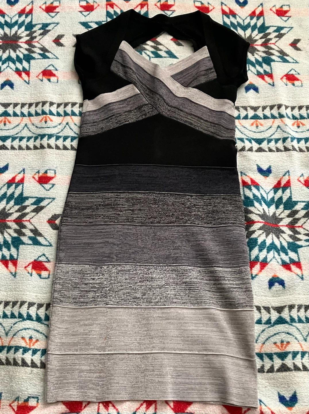 Guess by Marciano Ombre Bandage Dress
