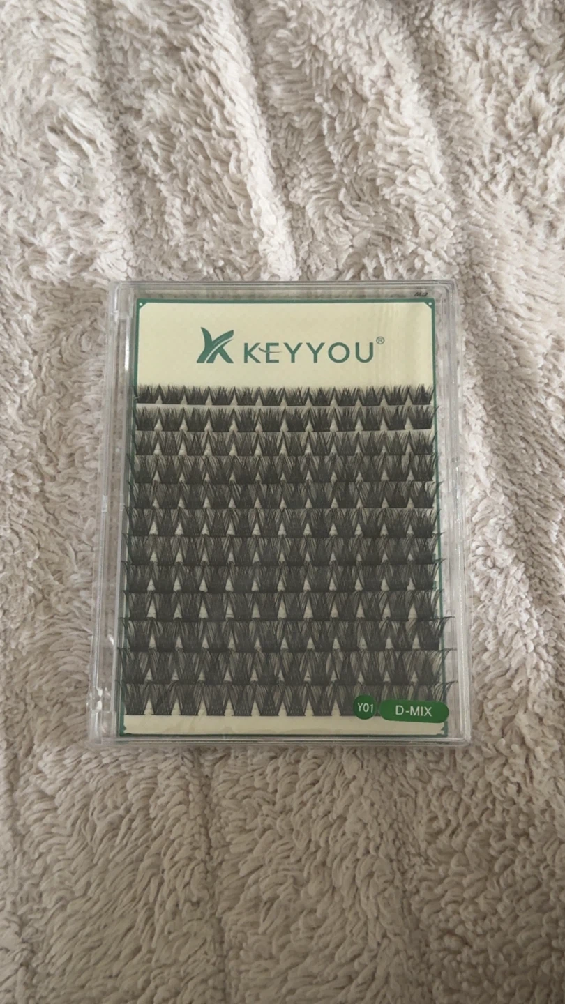 KEYYOU New False Lashes Y01 D-Mix