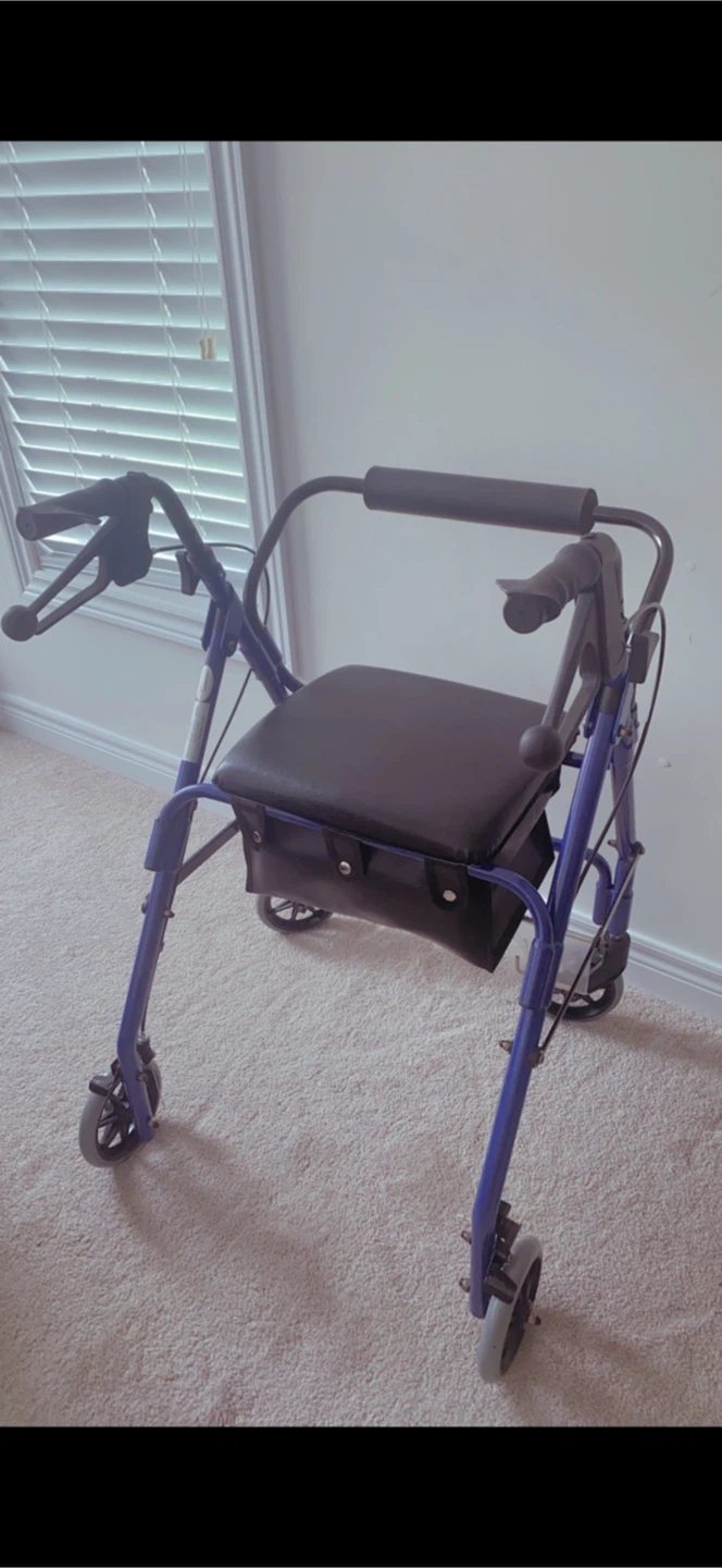 Cardinal Health 4-Wheel Folding Rollator - photo 2
