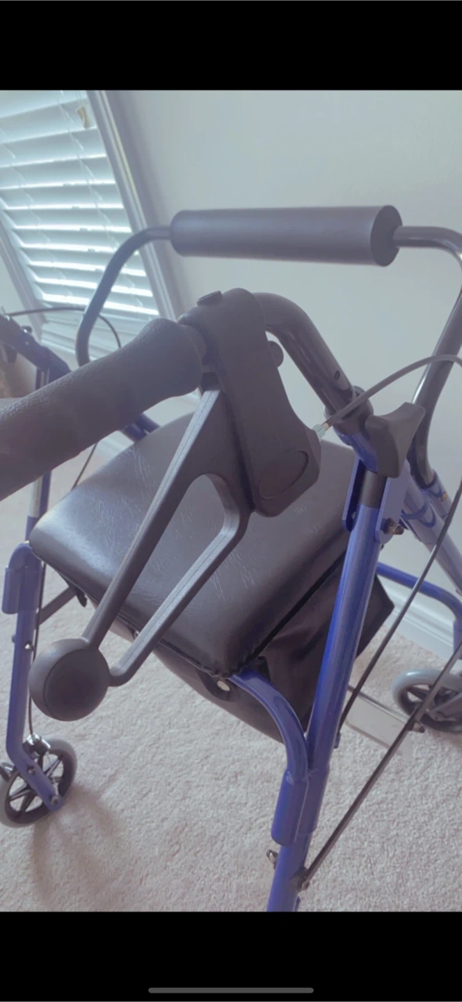 Cardinal Health 4-Wheel Folding Rollator - photo 3