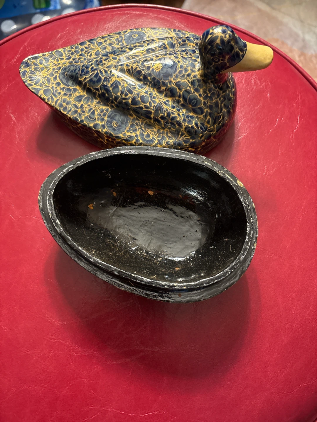 🏈 Decorative Duck Trinket Box - photo 2