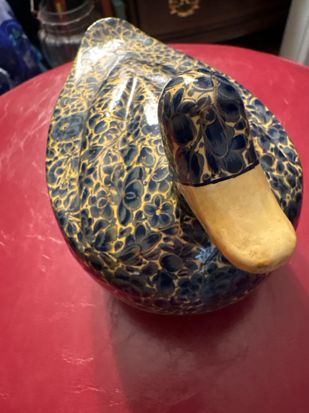 🏈 Decorative Duck Trinket Box - photo 3