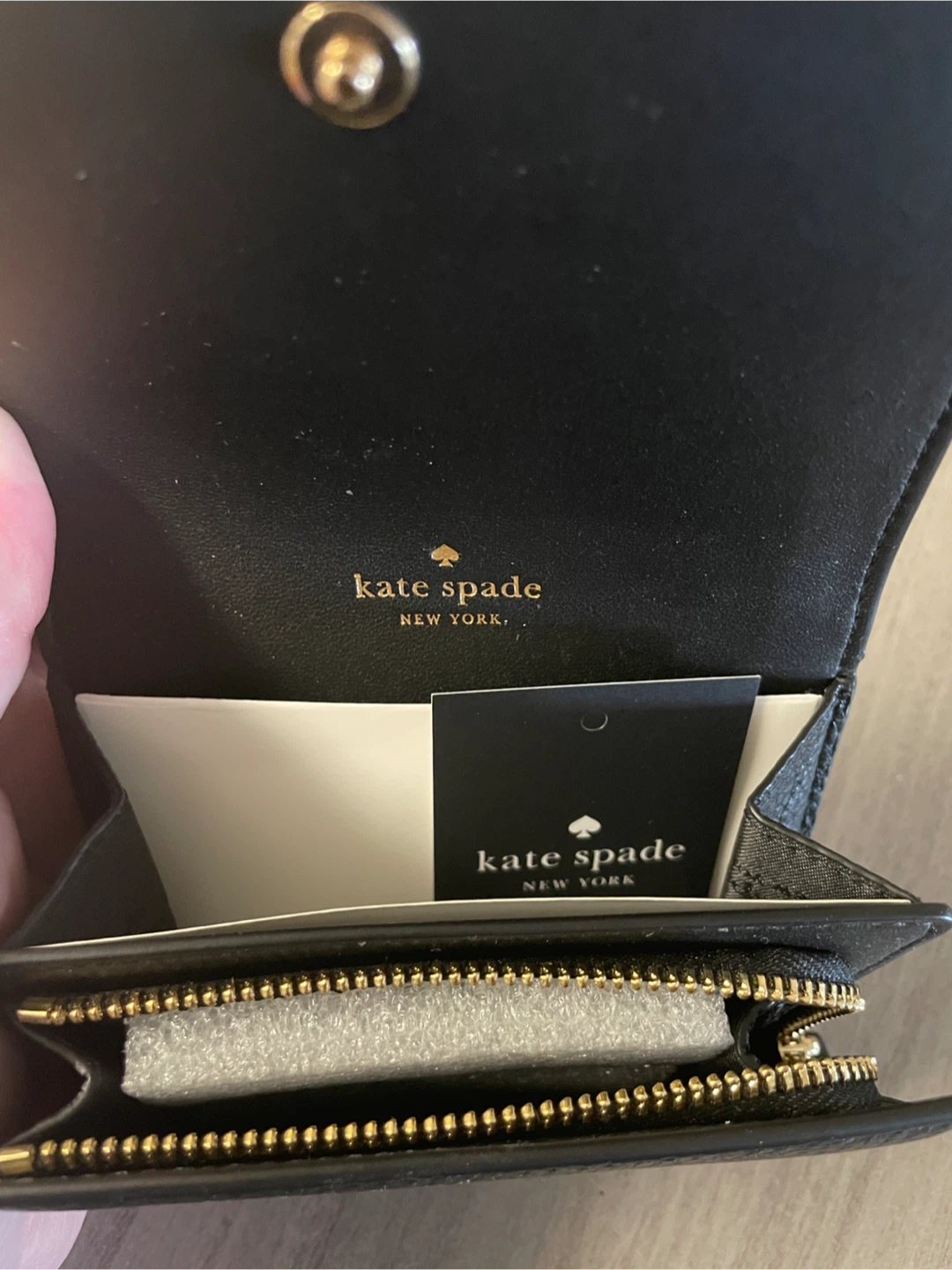 Kate Spade Kayla Pebbled Leather Small Wallet - photo 2