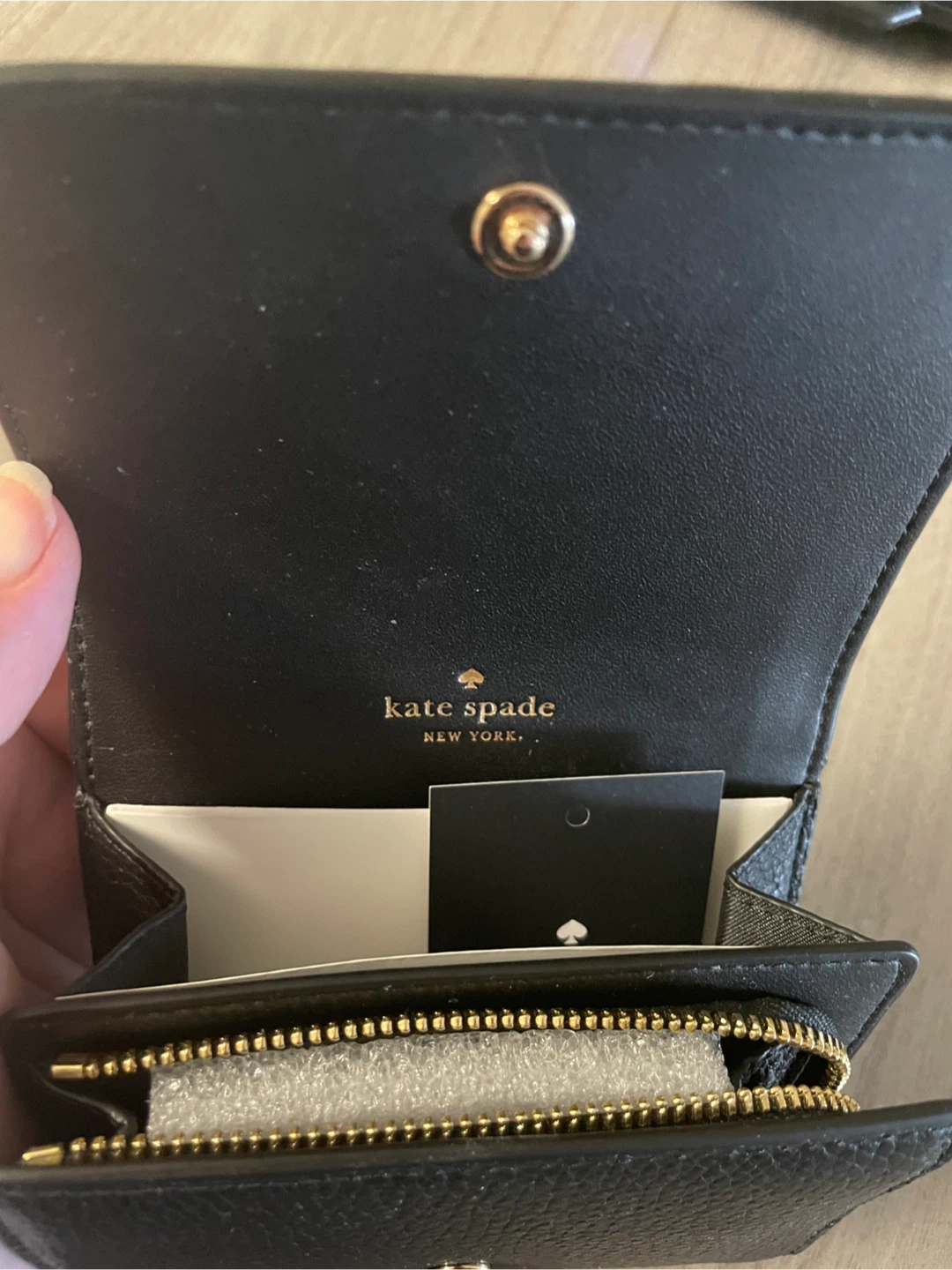 Kate Spade Kayla Pebbled Leather Small Wallet - photo 4
