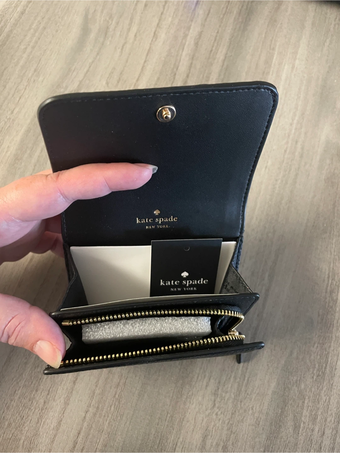 Kate Spade Kayla Pebbled Leather Small Wallet - photo 5