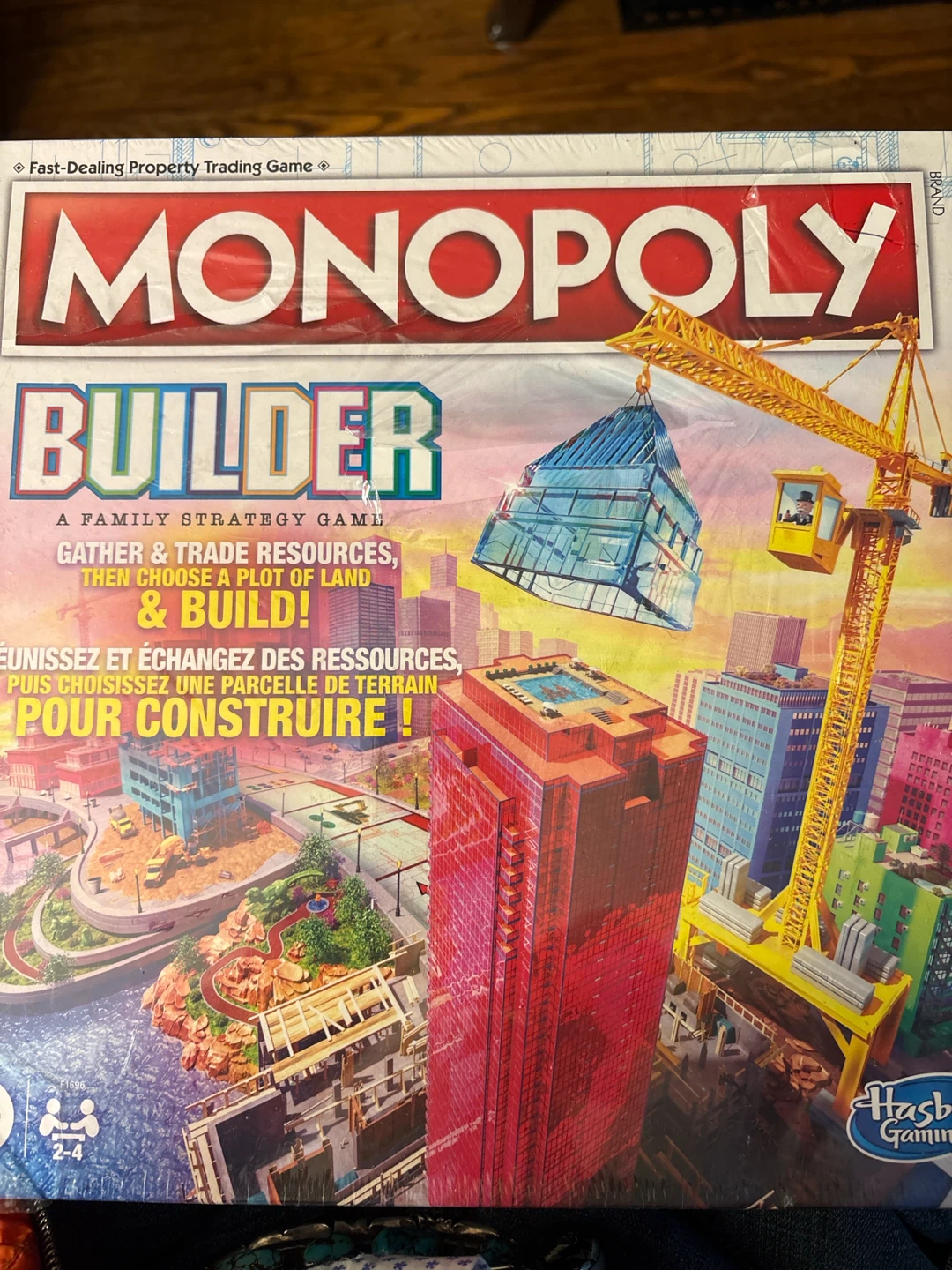 🏈 Monopoly Builder Board Game BNIB