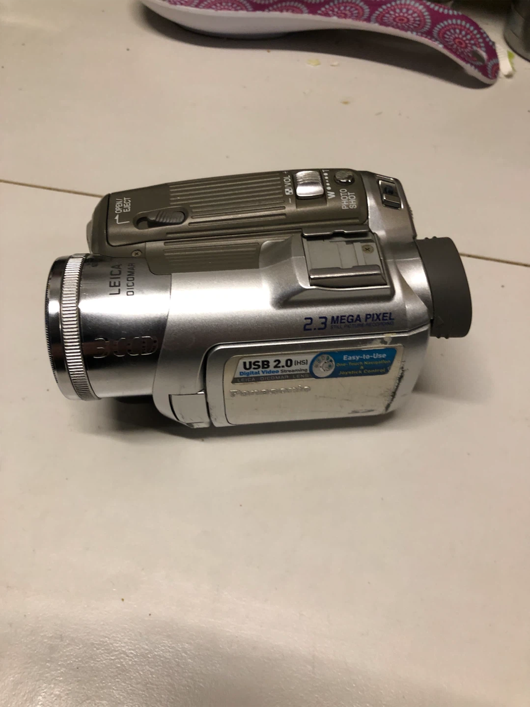 Panasonic Camcorder with Leica Dicomar Lens