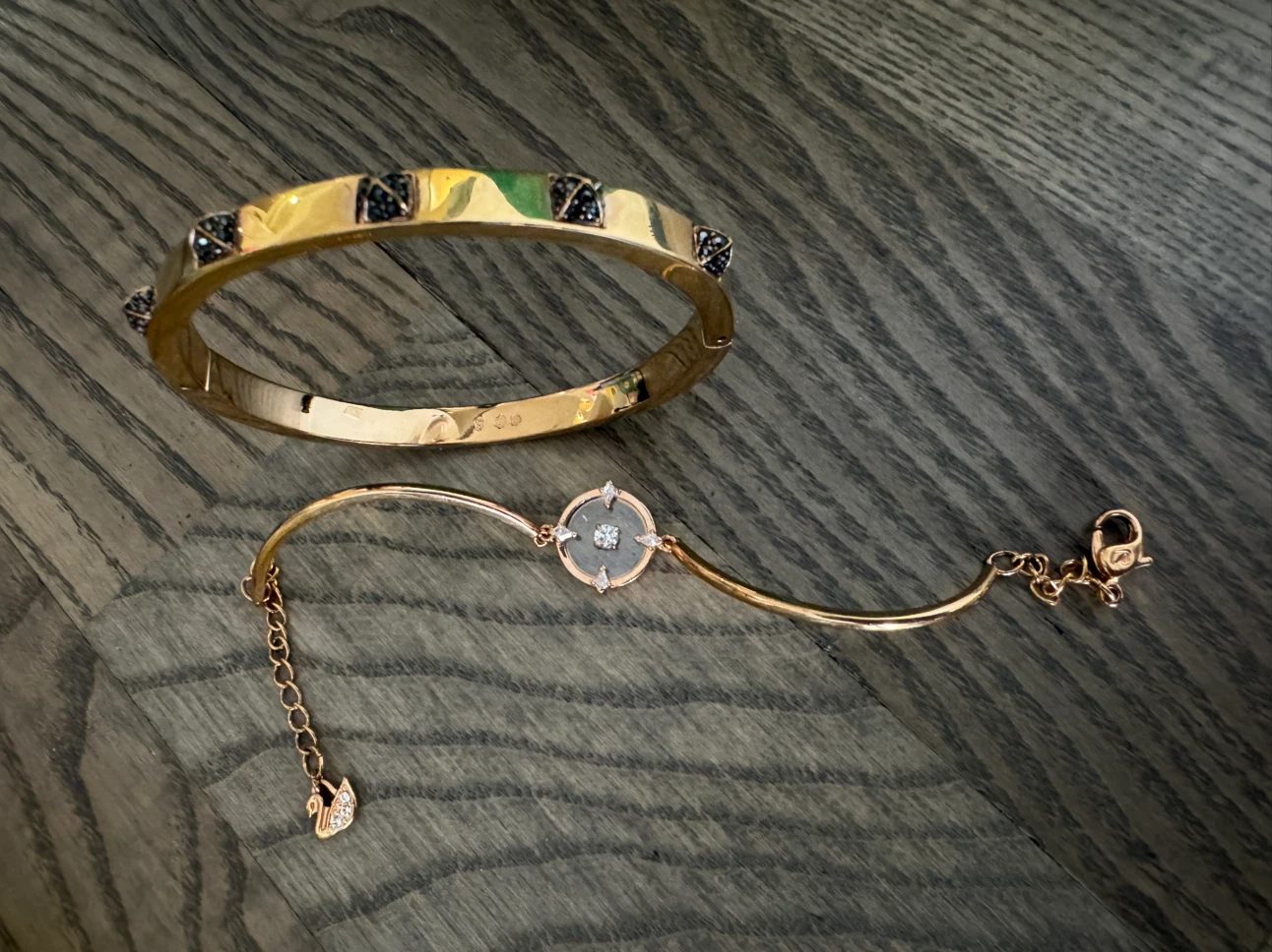 Bundle of Swarovski bracelets and bangle set - photo 2