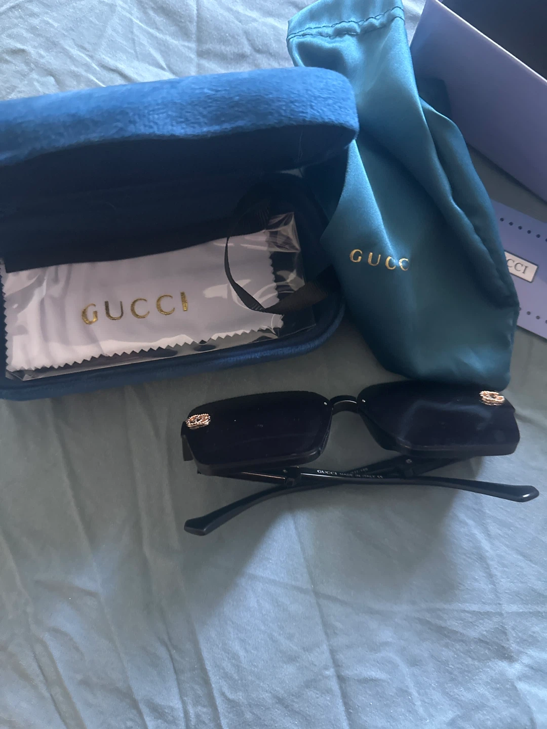 🏈Gucci Sunglasses with Case - photo 2