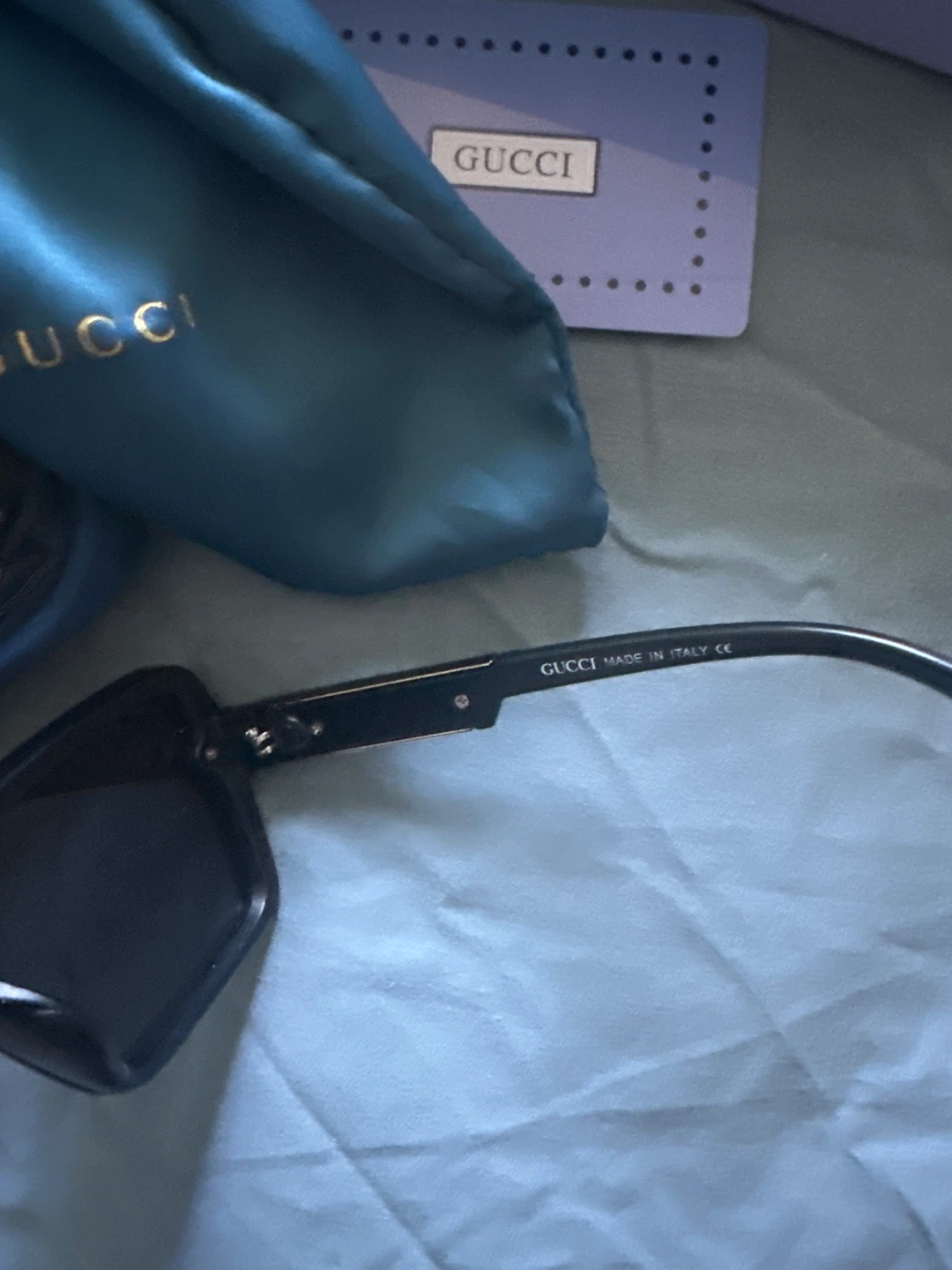 🏈Gucci Sunglasses with Case - photo 4