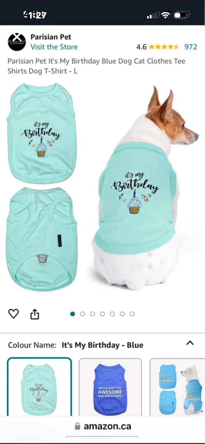 NEW Dog Birthday Shirt - photo 2