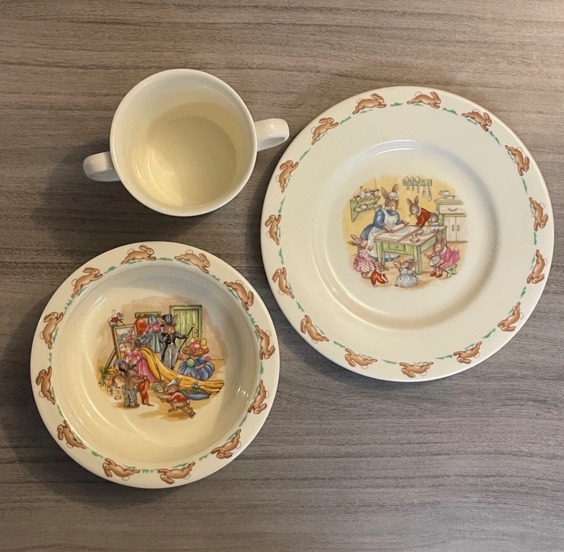 Royal Doulton Bunnykins 3-Piece Children's Set