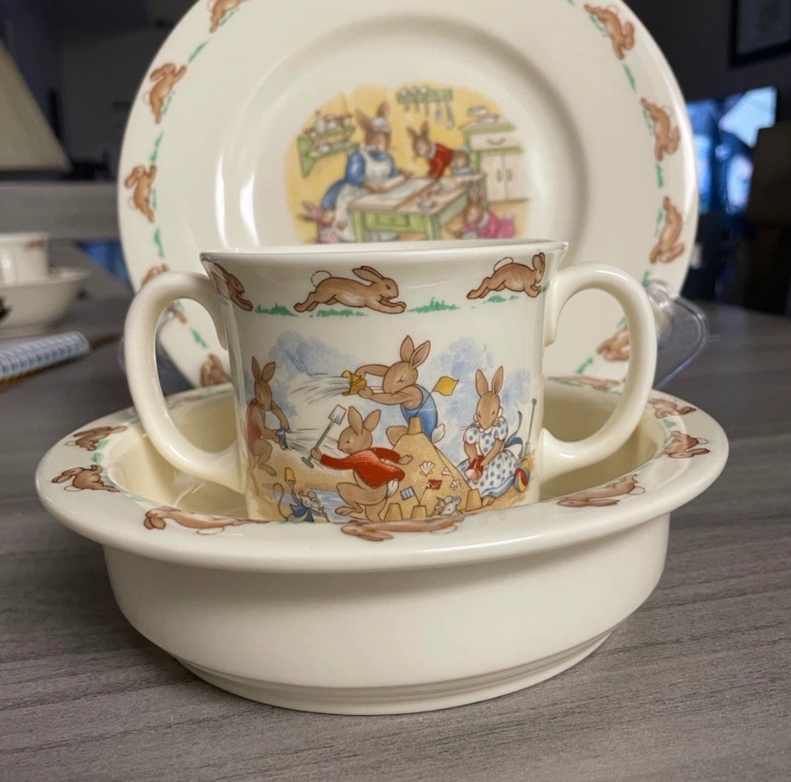 Royal Doulton Bunnykins 3-Piece Children's Set - photo 3