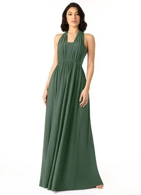 Azazie Convertible Eucalyptus Dress A16