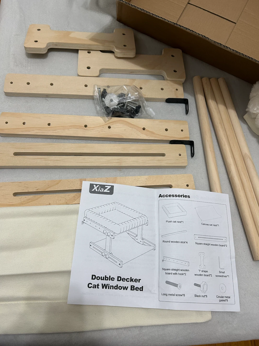 Brand New XiaZ Double Decker Cat Window Bed - photo 4
