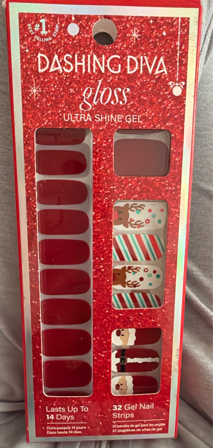 🏈 Dashing Diva Gloss Gel Nail Strips