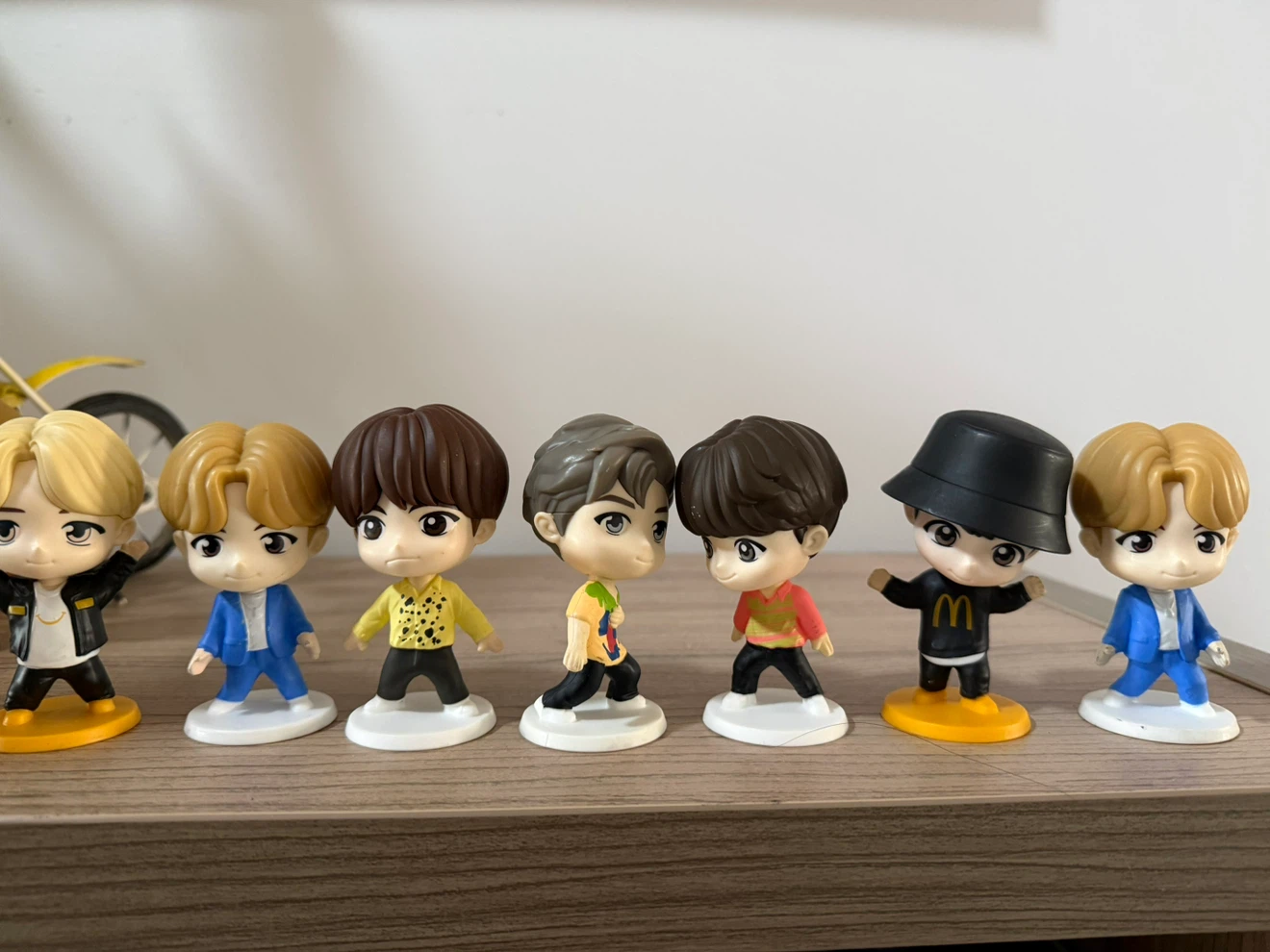 Set of 7 BTS McDonald's TinyTAN Figures - photo 2