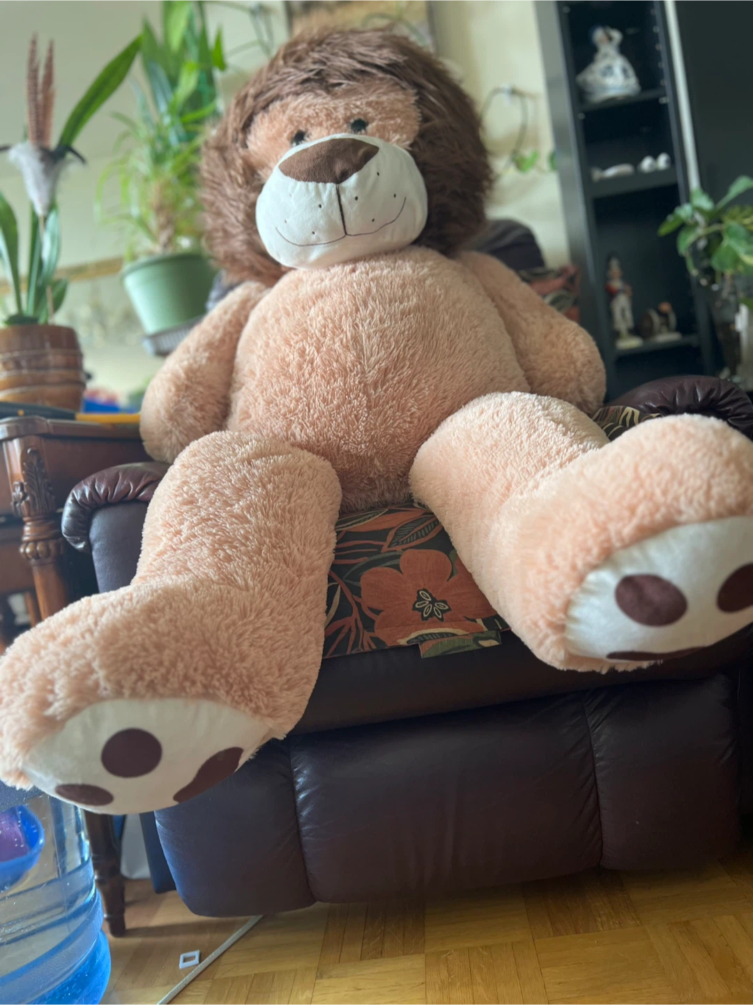 Large Plush Lion Stuffed Animal - photo 3